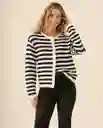 Saco Tejido Crudo Puro Claro Talla L 462G208 Esprit