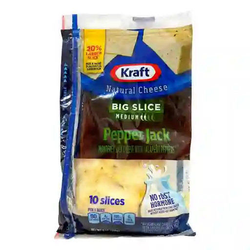 Kraft Queso Tajado Pepper Jack