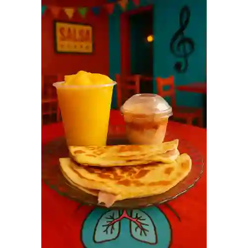 Quesadilla de Jamon y Queso