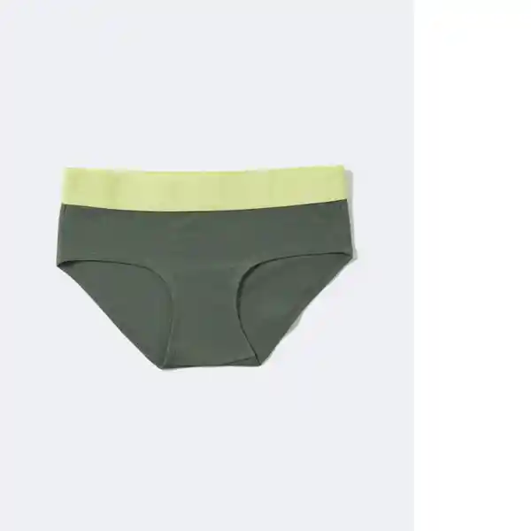 Panti Con Logo Verde Talla Medium American Eagle