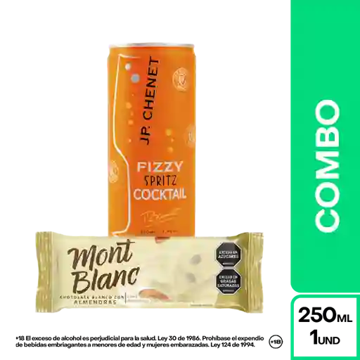 Jp Chenet Aperitivo Fizzy Spritz + Mont Blanc Chocolate Blanco