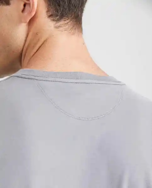 Camiseta C57 Graphic Masculino Gris Ahumado Oscuro L Chevignon