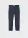 Pantalón Peru5 Navy Talla 05 Niños Mango