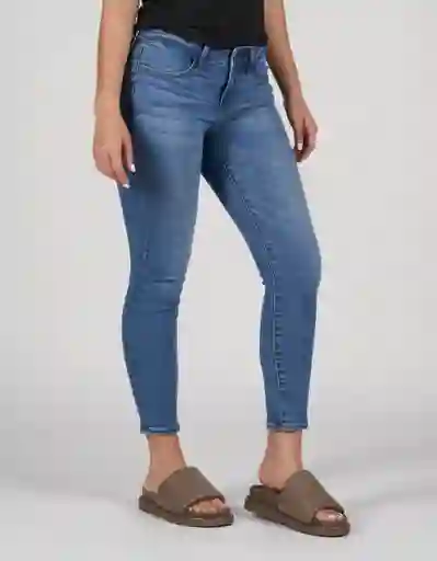 Jean Jegging Crop Mujer Azul Talla 4 American Eagle