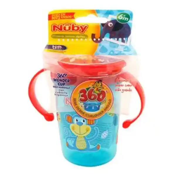 Nuby Vaso Pitillo Azas Magica