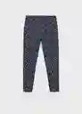 Leggings Eliop Navy Talla 05 Niñas Mango