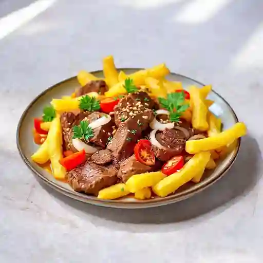 Lomo al ajonjoli