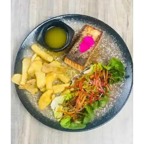 Salmón en Salsa de Maracuya