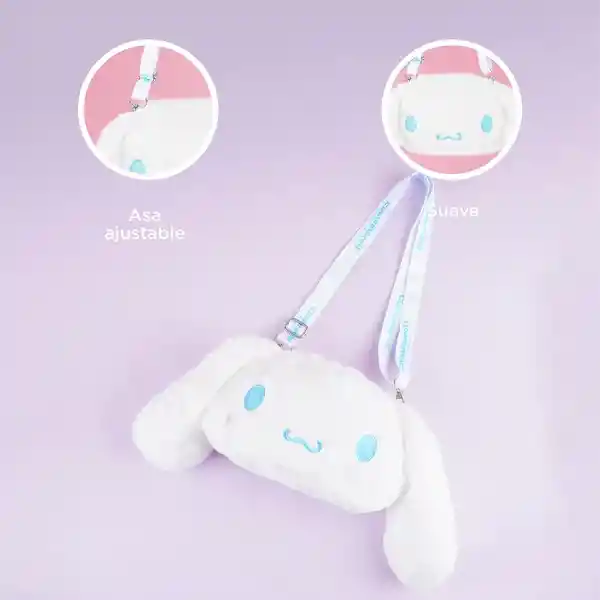 Bolsa Crossbody Cinnamoroll 8In Serie Sanrio Miniso
