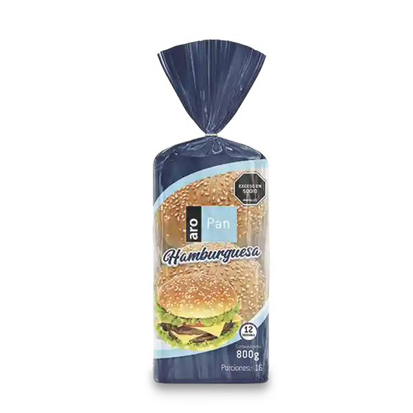 Aro Pan Hamburguesa