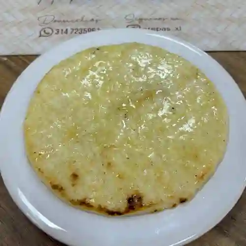 Arepa con Mantequilla