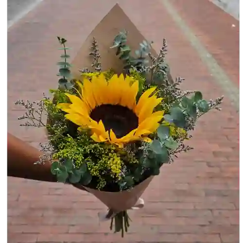 Solitario de Girasol