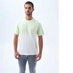 Camiseta Hombre Verde Talla M 842F013 Americanino