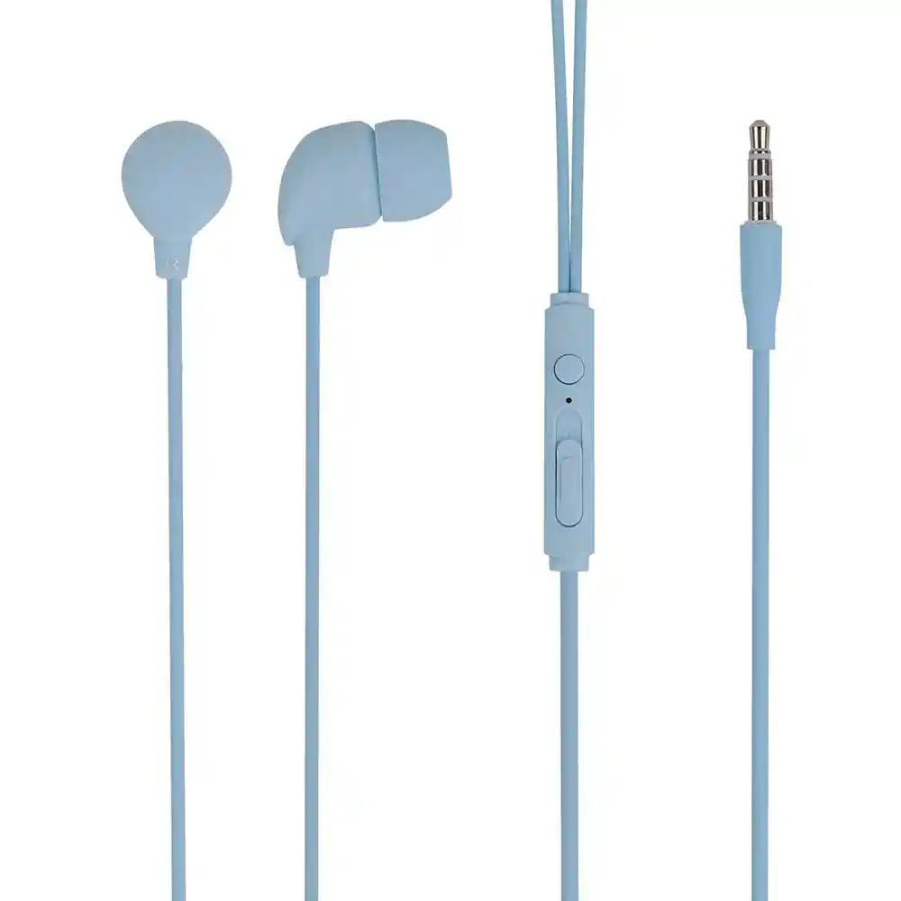 Miniso Audífonos De Cable We Bare Bears Azul