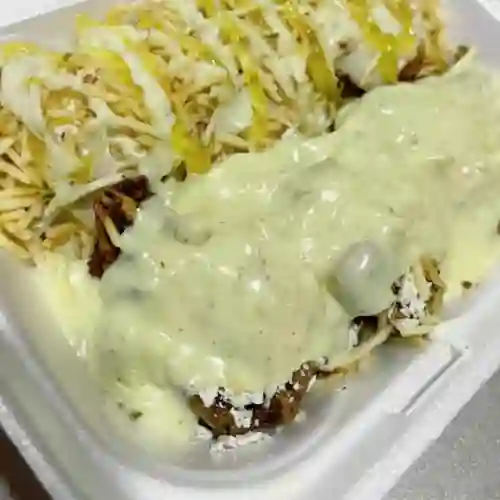 Chuzo Desgranado Pollo Gratinado