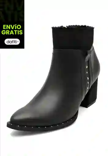 Botines Mujer Negro Talla 40 220 Tellenzi