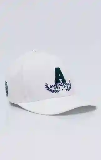 Gorra Unisex Blanco Talla M 751G500_BLA110601 Americanino