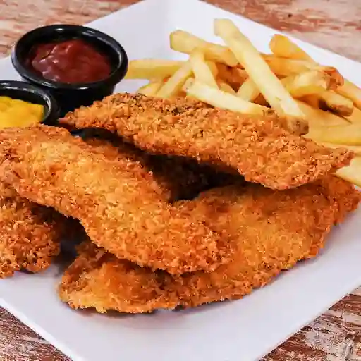 Chicken Fingers/dedos de Polllo Apanados