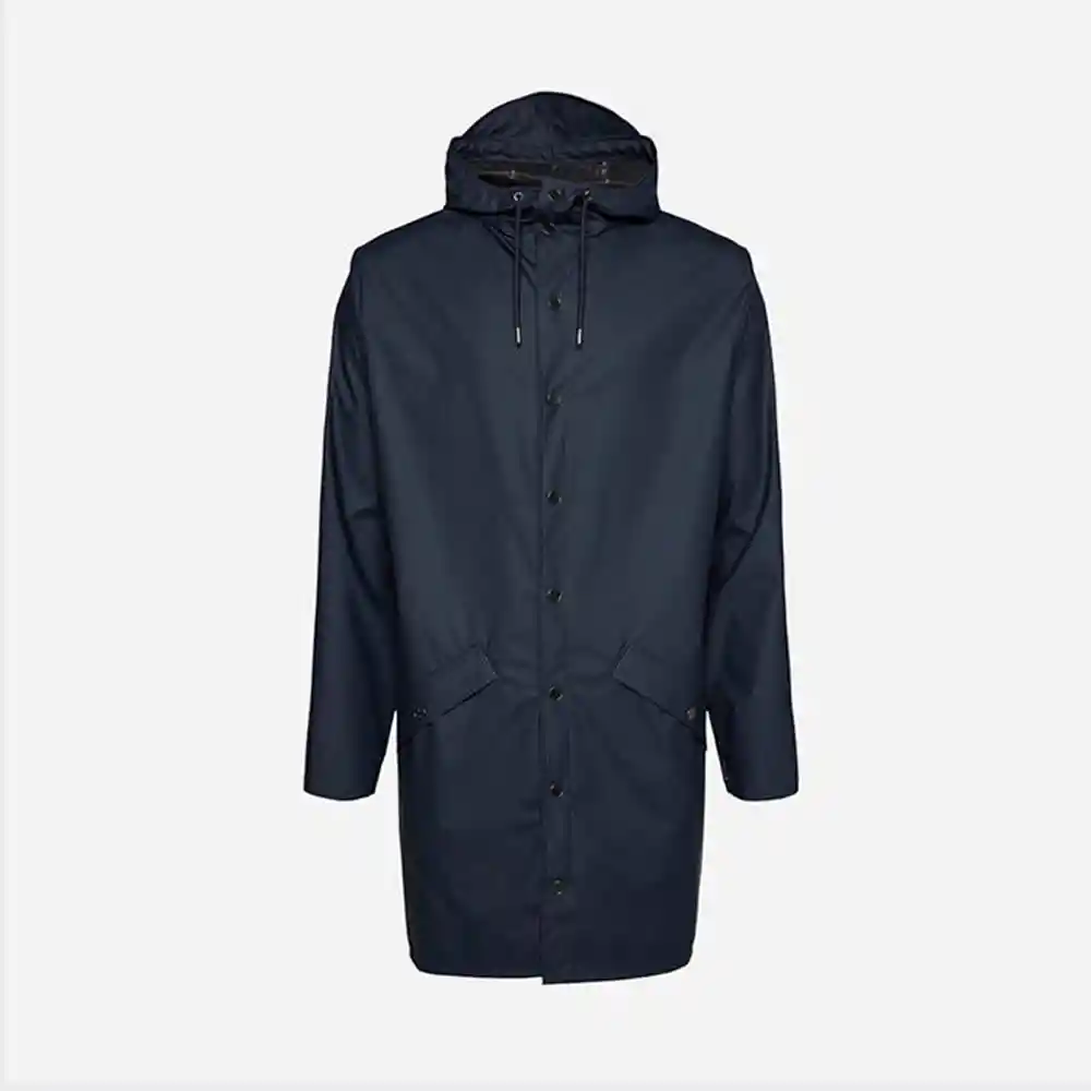 Rains Chaqueta Larga Navy Unisex S