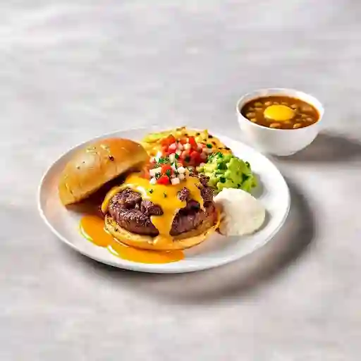 Hamburguesa Birria