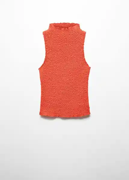 Top Acai Coral Talla L Mujer Mango