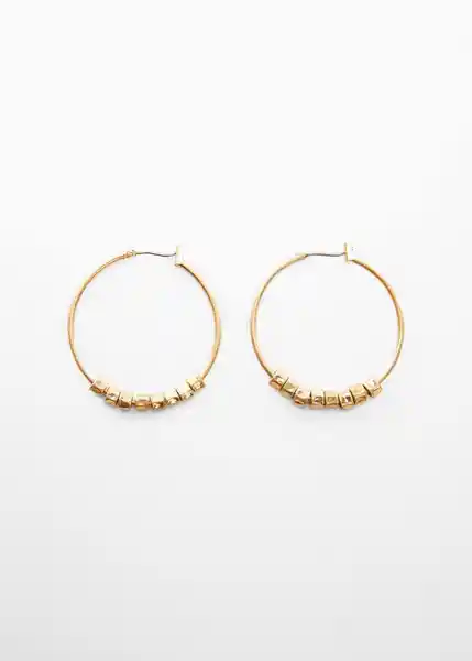 Pendientes Gerta Oro Talla 99 Mujer Mango