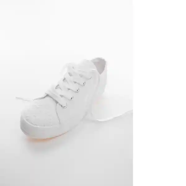 Zapatos Deportiva Britb Blanco Talla 36 Niñas Mango