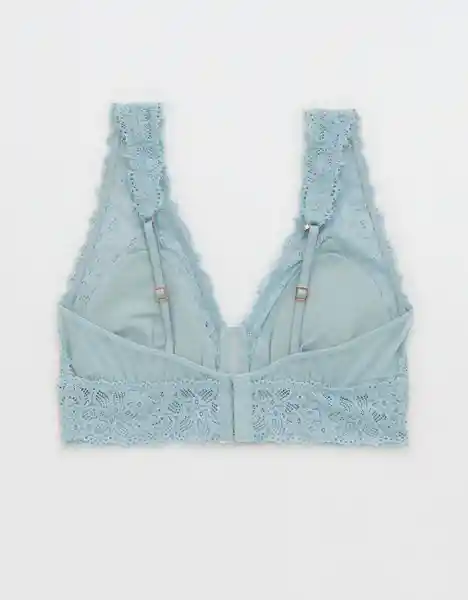 Top Bralette Aerie Azul Talla Small American Eagle