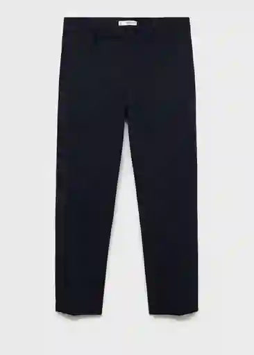 Pantalón Bologna Navy Talla 46 Hombre Mango