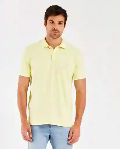 Camisa Polo Amarillo Talla M Rifle190e001