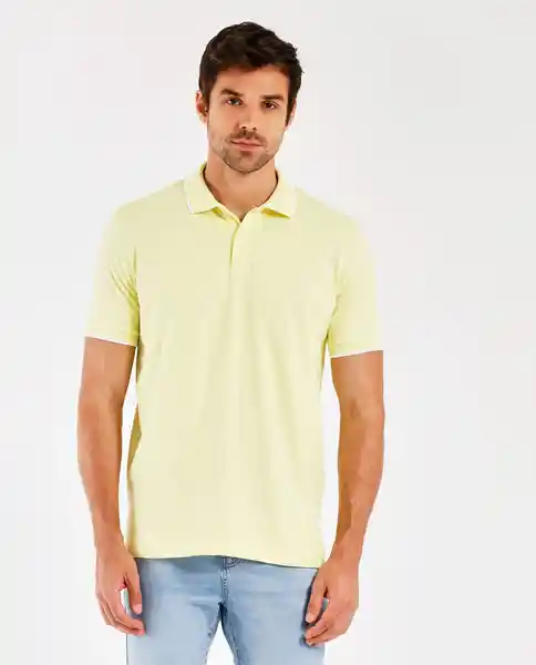 Camisa Polo Amarillo Talla M Rifle190e001