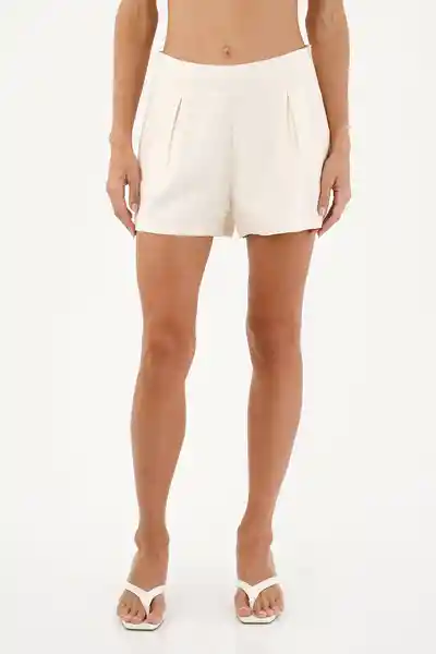 Short Nómada Blanco Talla 02 M
