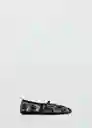 Zapatos Melchor Negro Talla 38 Mujer Mango