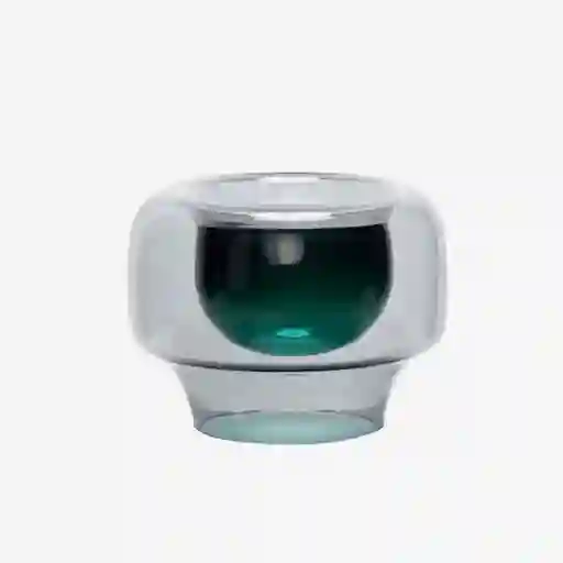 Hubsch Florero Lunar Verde