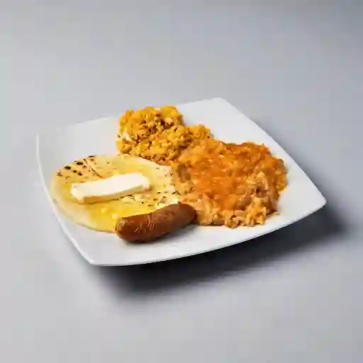 Calentao con Chorizo