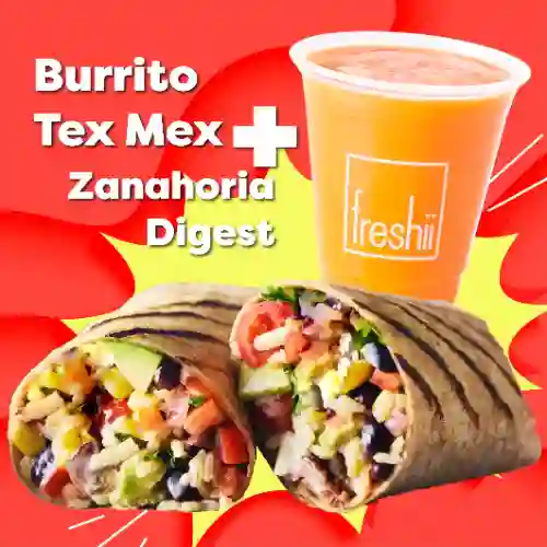 Burrito Tex Mex + Bebida
