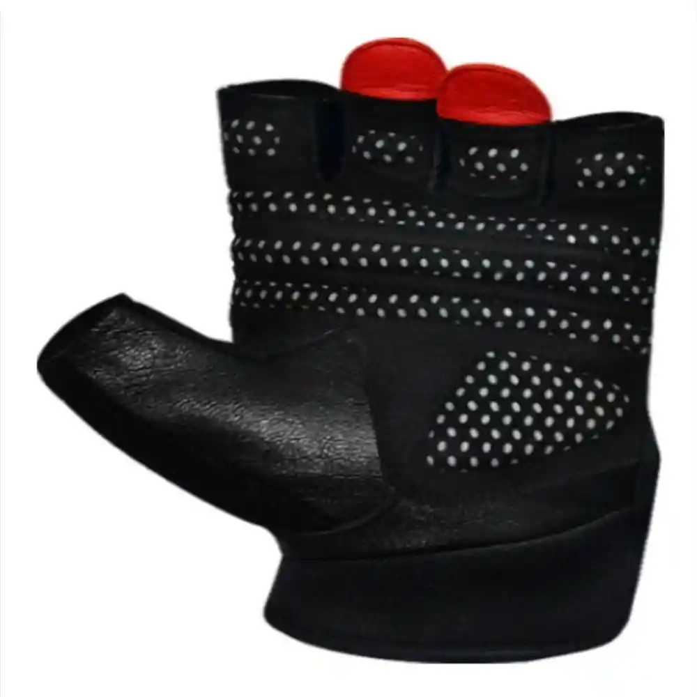 K6 Guantes Para Gimnasio De Cuero Crossfit Gym Elite Talla M