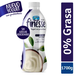 Yogurt Finesse Natural Botella 1700 ml