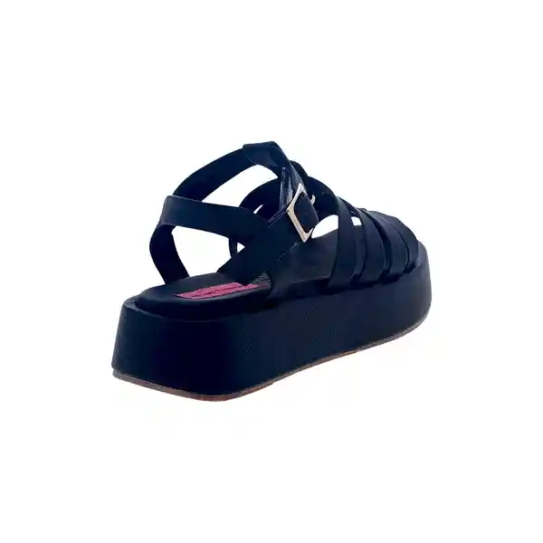 Sandalias Plataforma Chloe Negro Talla 34