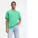 Camiseta Swim Verde Talla L Hombre Mango