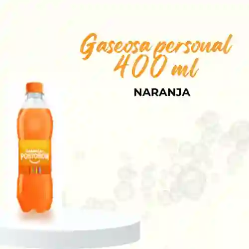 Postobón naranja 400 ml