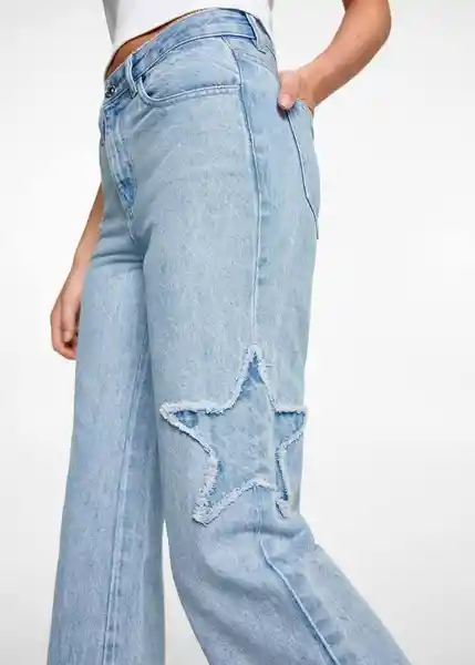 Jean Starp Tejano Claro Talla 19 Niñas Mango