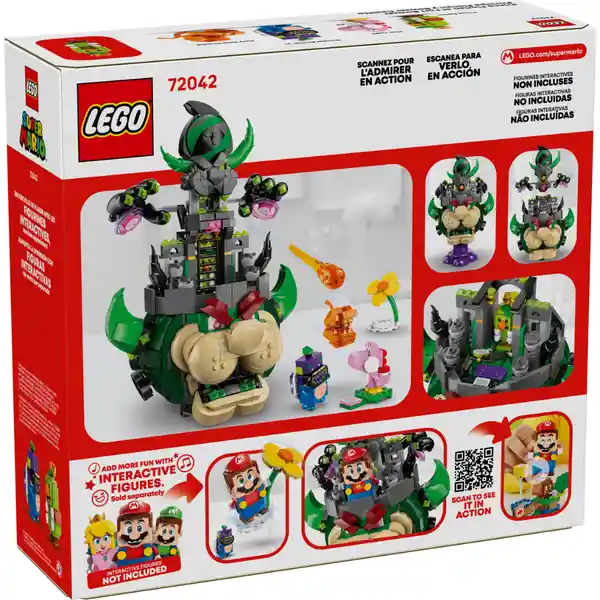 Set Construcción Príncipe Florian y Bowser Castillo Lego