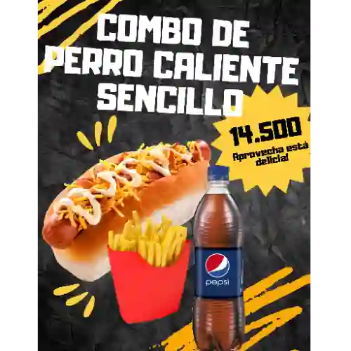 Combo Personal de Perro Caliente