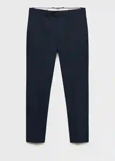 Pantalón Milan Marino Talla 42 Hombre Mango