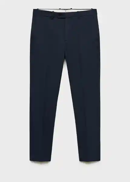 Pantalón Milan Marino Talla 42 Hombre Mango