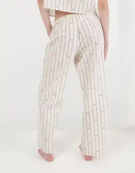 Pantalón de Pijama Aerie Beige MEDIUM 1756109 American Eagle