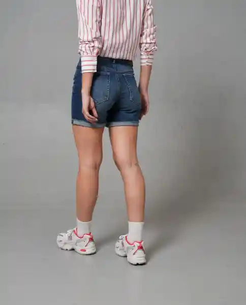 Short Mujer Azul Talla 14 259G000_AZU194024 Rifle