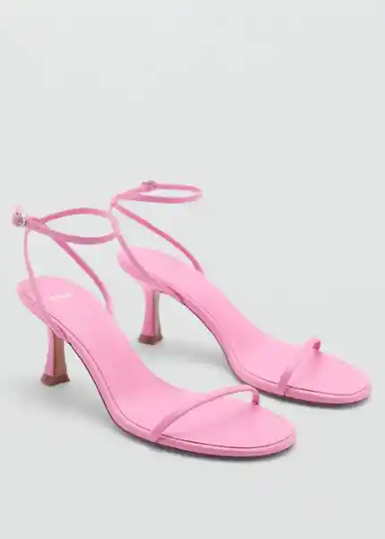 Sandalias Flo Rosa Talla 36 Mujer Mango