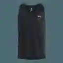 Under Armour Camiseta Streaker Hombre Negro SM Ref: 1382585-001